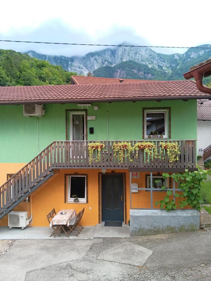 Apartma Metija Кобарід Екстер'єр фото