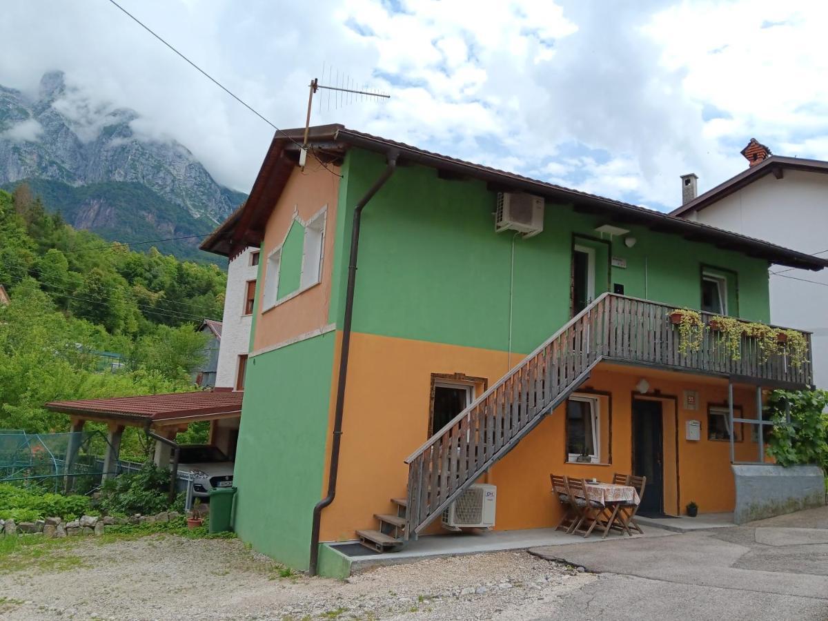 Apartma Metija Кобарід Екстер'єр фото
